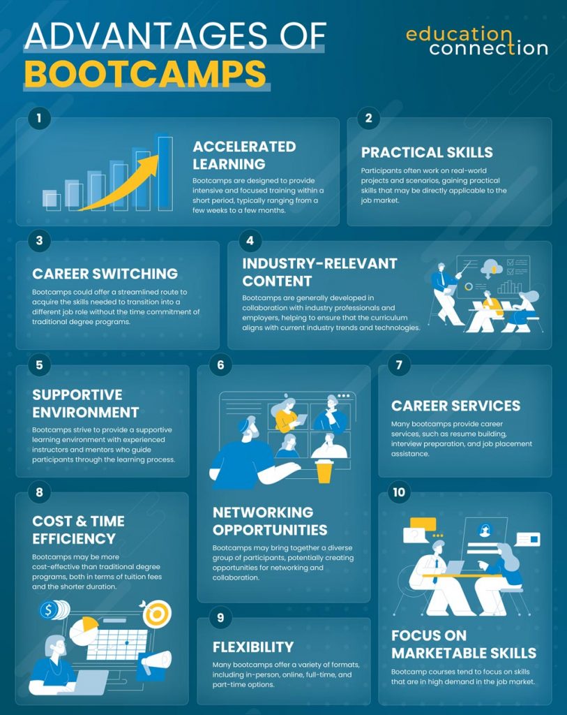 Bootcamps Infographic
